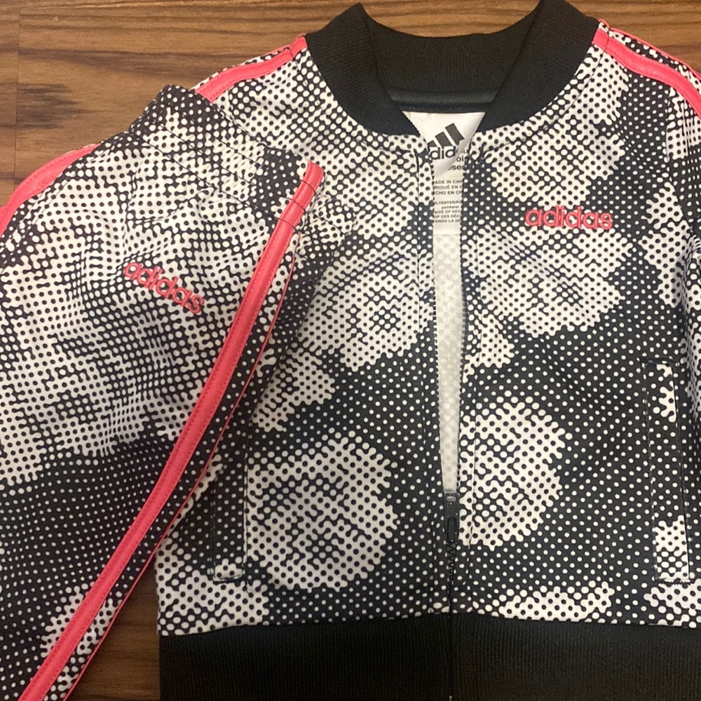 baby girl adidas track suit